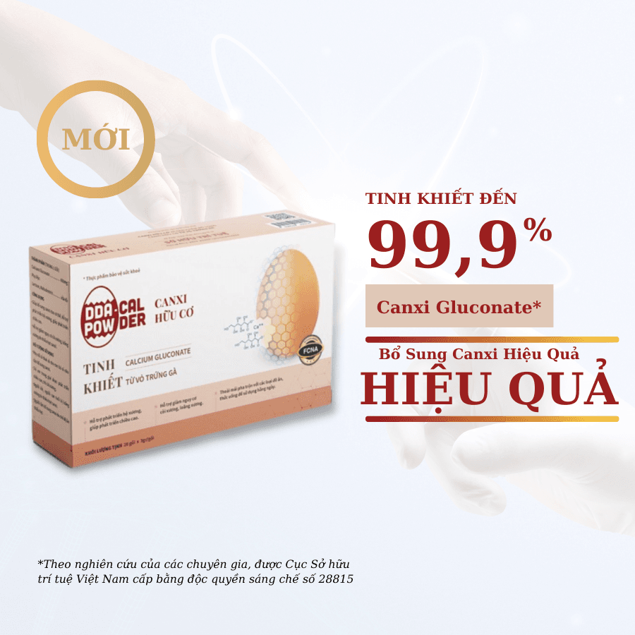Thực phẩm bảo vệ sức khỏe DDA-CAL POWDER (Canxi hữu cơ DDA) view 2