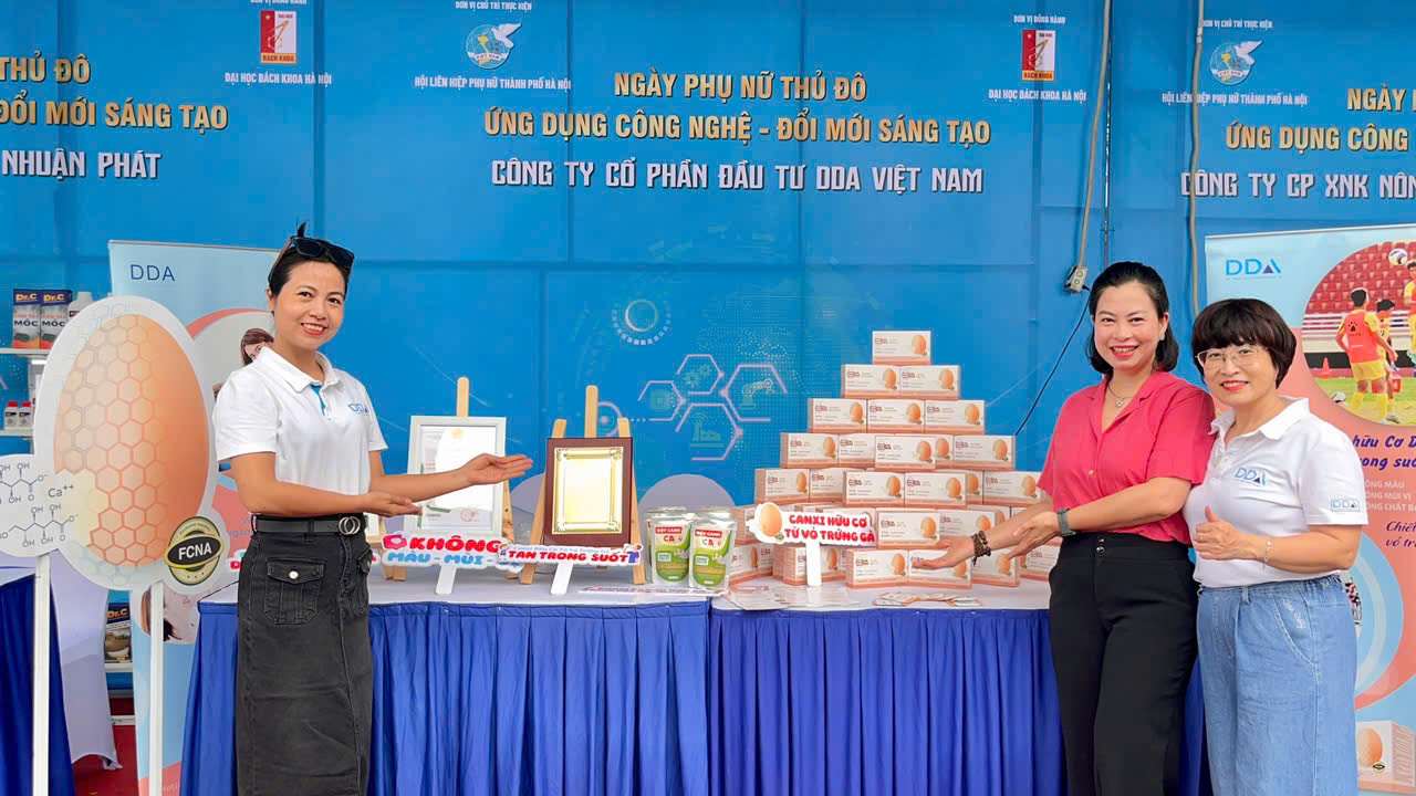 DDA Việt Nam tham gia sự kiện  “Ngày Phụ nữ Ứng dụng Công nghệ – Đổi mới Sáng tạo năm 2025”